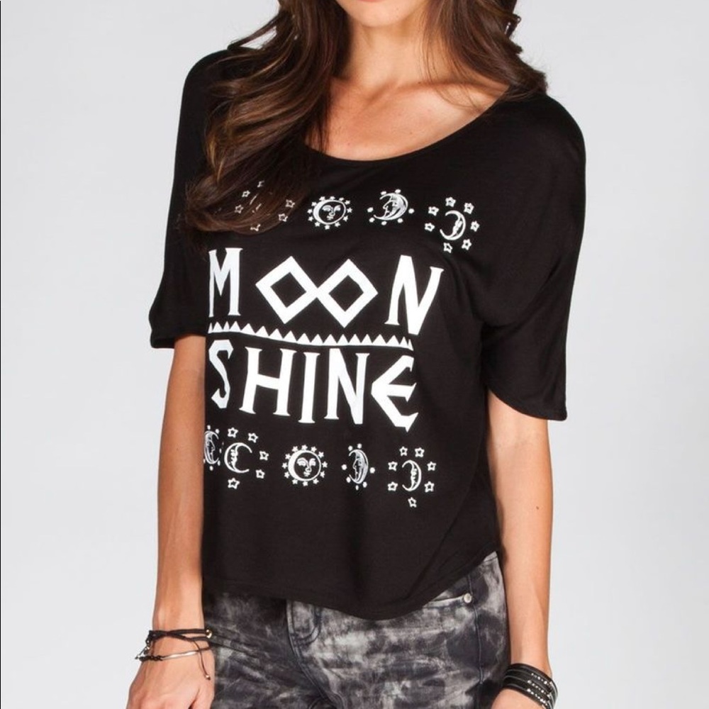 Moonshine Slash Back Top